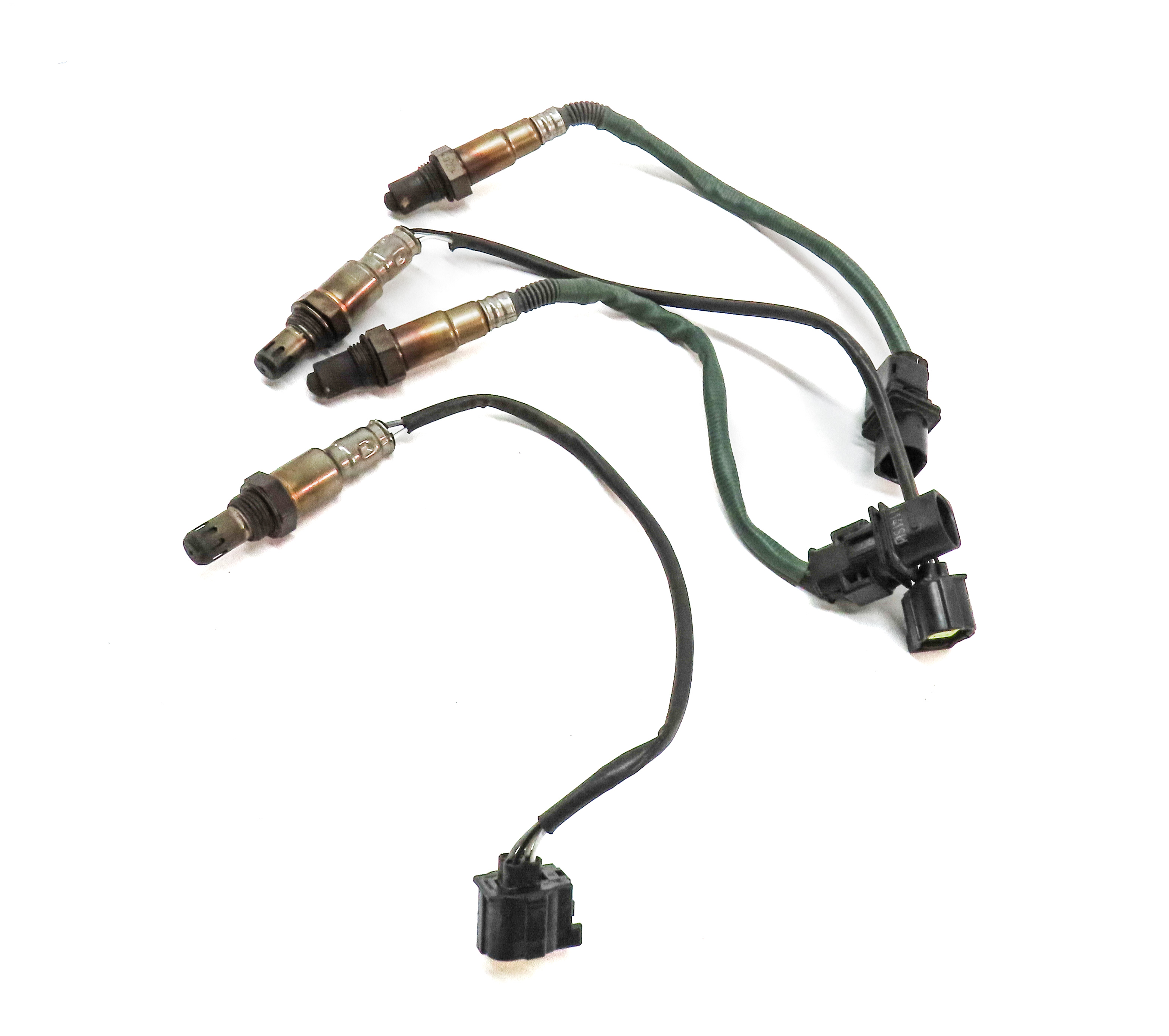 12 MERCEDES ML350 (W166) 3.5L (276.955) ENGINE OXYGEN O2 LAMBDA PROBE SENSOR SET — exact item pictured
